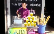 Nhu cầu giải khát cao trong mua nắng nóng, giá mía tăng vọt