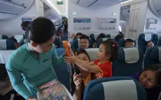 Hành khách nhí sẽ được tặng quà trên các chuyến bay nội địa của Vietnam Airlines