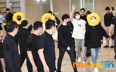 BTS gây choáng với thời trang kiểu... hoa hướng dương