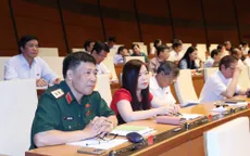 Ngày 11/6, Quốc hội biểu quyết thông qua hai Nghị quyết