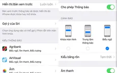 Hướng dẫn cách tắt hiển thị tin nhắn khi khóa màn hình đối với iPhone