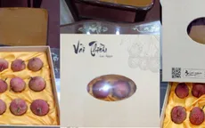Quả vải đóng hộp lót lụa đắt gấp 10 lần vải thường