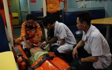 Cứu kịp thời thuyền viên bị tai biến trên vùng biển Hoàng Sa