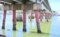 Cầu Xóm Bóng tại Nha Trang xuống cấp trầm trọng