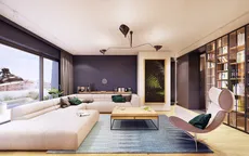 Căn hộ có lối trang trí hiện đại, bắt mắt
