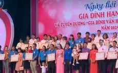 Tuyên dương 100 gia đình văn hóa, hạnh phúc tiêu biểu