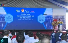 Nhà máy năng lượng mặt trời lớn nhất miền Tây đi vào hoạt động
