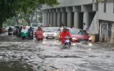 Nhiều tuyến đường ở TP.HCM ngập nặng do mưa lớn