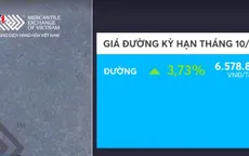 Giá đường kỳ hạn tháng 10/2019 tăng vọt 3,73%