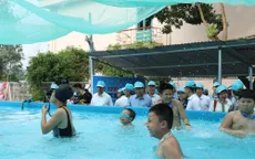 Phát động phòng ngừa rủi ro thiên tai liên quan đến đuối nước cho trẻ em trong mùa mưa lũ