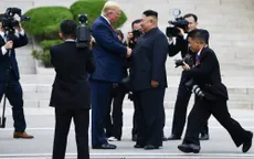 Những hình ảnh ấn tượng từ cuộc gặp lịch sử giữa Trump - Kim tại DMZ
