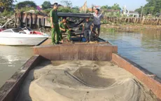 Sẽ tịch thu phương tiện vi phạm khai thác cát trái phép