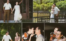 Đan Lê tung bộ ảnh ngọt ngào bên chồng, bật mí mối tình hơn 20 năm với Khải Anh