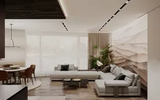 Căn hộ ấn tượng với những bảng màu trơn