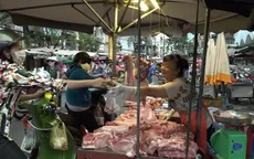 Giá thịt lợn tăng trở lại tại TP. HCM