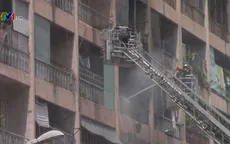Cháy ký túc xá sát bệnh viện, nhiều bệnh nhân được sơ tán