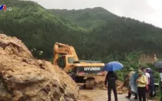 Lai Châu: Quốc lộ 4D tạm thời được thông tuyến