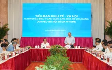 Thủ tướng chủ trì họp Tiểu ban KTXH với các địa phương miền Trung, Tây Nguyên