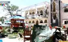 Tấn công đẫm máu vào khách sạn ở Somalia