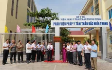 Thành lập Phân viện Pháp y tâm thần Bắc miền Trung