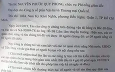 Chủ tàu hàng Pacific 01 thừa nhận đã đâm vào tàu cá Nghệ An