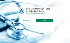 Bệnh viện Nhi Đồng 1 triển khai đăng ký khám chữa bệnh qua App