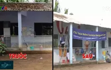 Ngôi trường vùng sâu “thay da đổi thịt” từ hoạt động tình nguyện quốc tế