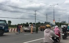 Xe tải gây tai nạn liên hoàn trên quốc lộ 13, nhiều người thoát chết