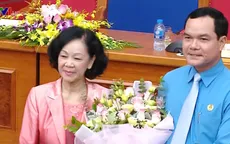 Ông Nguyễn Đình Khang được bầu làm Chủ tịch Tổng Liên đoàn Lao động Việt Nam