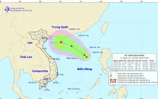 Xuất hiện vùng áp thấp trên Biển Đông