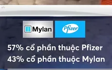Thương vụ sáp nhập của "đại gia" Pfizer với hãng dược phẩm Mylan