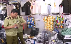 Thu giữ hàng nghìn sản phẩm giả các nhãn hiệu nổi tiếng tại chợ Ninh Hiệp