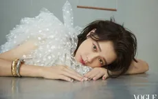 Từ Nhược Tuyên "đầu bù tóc rối" lên Vogue