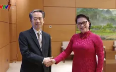 Chủ tịch Quốc hội Nguyễn Thị Kim Ngân tiếp Đại sứ Trung Quốc