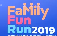 Hơn 3.000 người tham gia giải chạy Family Fun Run 2019