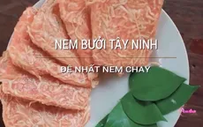 Nem bưởi Tây Ninh - món ăn độc đáo cho người thích ăn kiêng