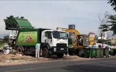 Xử lý việc ngăn chặn xe rác vào bãi rác Khánh Sơn