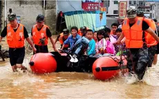 Bão lũ tại Trung Quốc khiến hàng trăm nghìn người bị ảnh hưởng