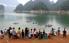 Sôi nổi hội đua thuyền Kayak tại Tuyên Quang