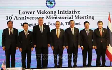 Hội nghị Bộ trưởng Sáng kiến Hạ nguồn Mekong thông qua Tuyên bố chung