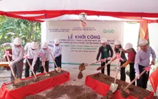 Khởi công xây dựng hai cây cầu đầu tiên của Dự án "Cùng Grab Chung Tay - Xây Cầu Đến Lớp"