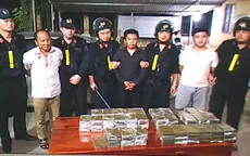 Bắt nhóm đối tượng vận chuyển 120 bánh heroin