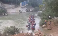 Lật bè tại Cao Bằng, 3 người mất tích