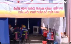 Điểm tránh nắng miễn phí cho người lao động tại Hà Nội