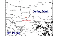Quảng Ninh xuất hiện động đất