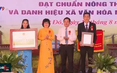 Xã Thới Xuân đạt chuẩn nông thôn mới sau 9 năm nỗ lực
