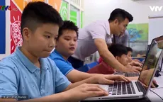 Trẻ em tiếp cận công nghệ qua lập trình robot