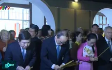 Dâng hương tưởng niệm 131 năm ngày sinh Chủ tịch Tôn Đức Thắng
