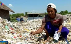 Nông dân Indonesia kiếm tiền từ những “cánh đồng rác”