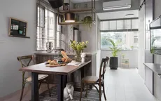 Căn hộ nhỏ ấm cúng của hai cô bạn thân